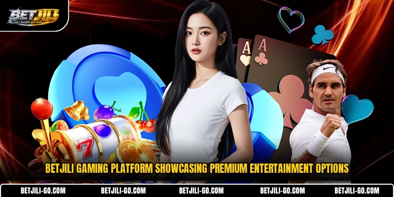 BETJILI gaming platform showcasing premium entertainment options