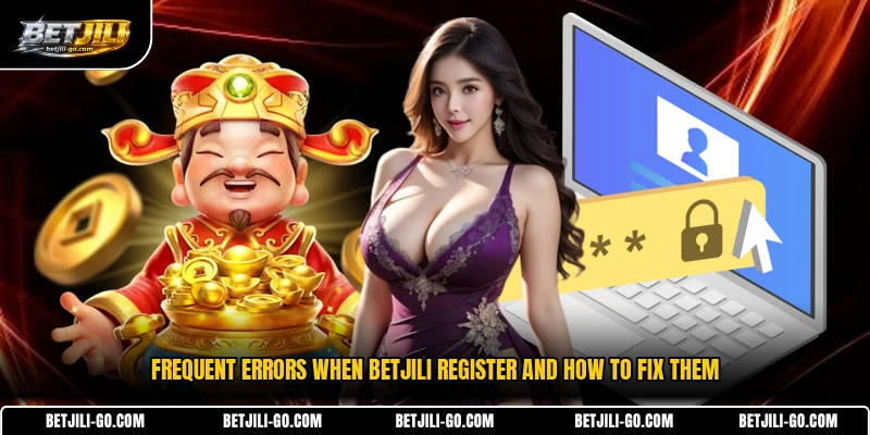 Frequent errors when BETJILI register and how to fix them