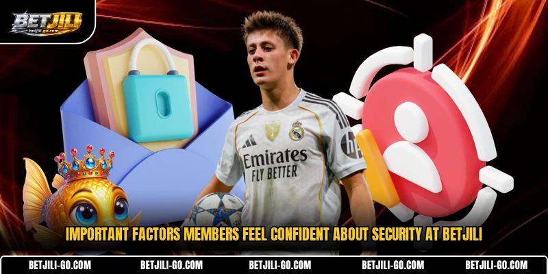 Important factors members feel confident about security at BETJILI