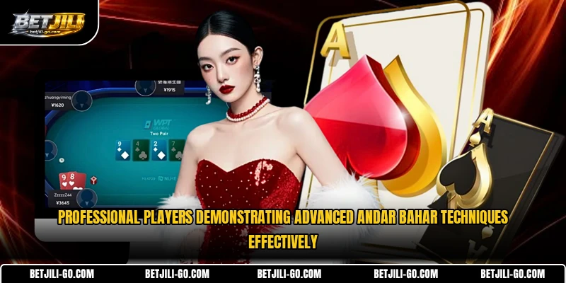 Professional players demonstrating advanced Andar Bahar techniques effectively